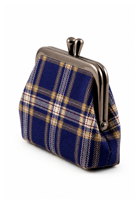 Porte-monnaie en tartan