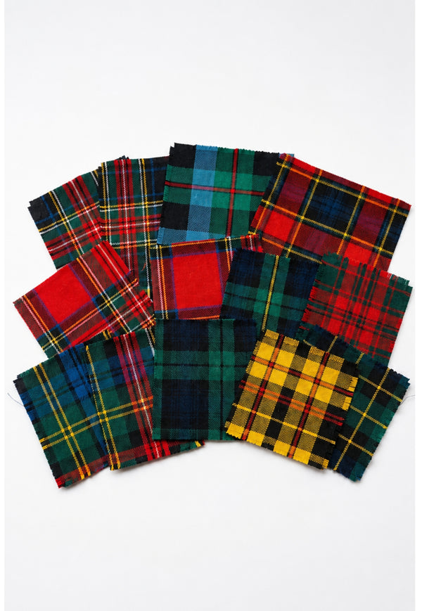 Coupes de tartan - Restes par kg