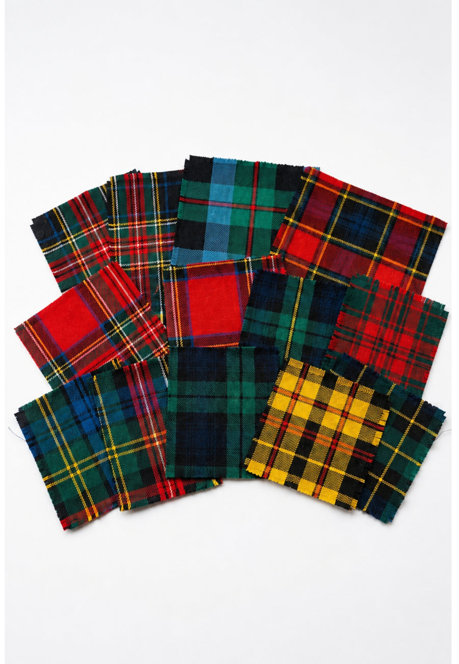Coupes de tartan - Restes par kg