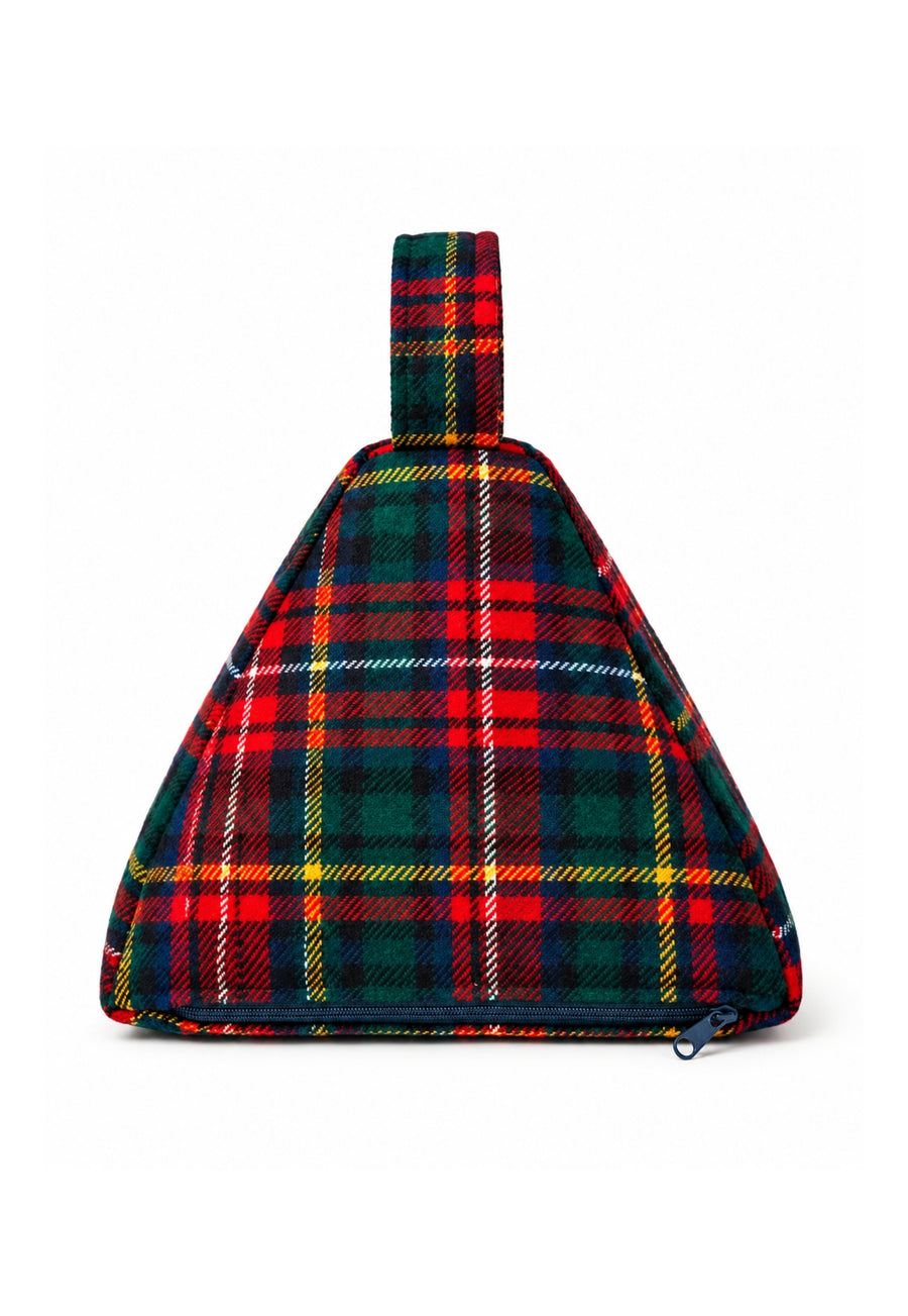 Cale-porte en tartan
