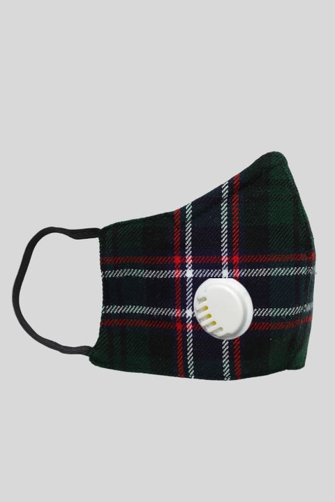 Masque facial tartan