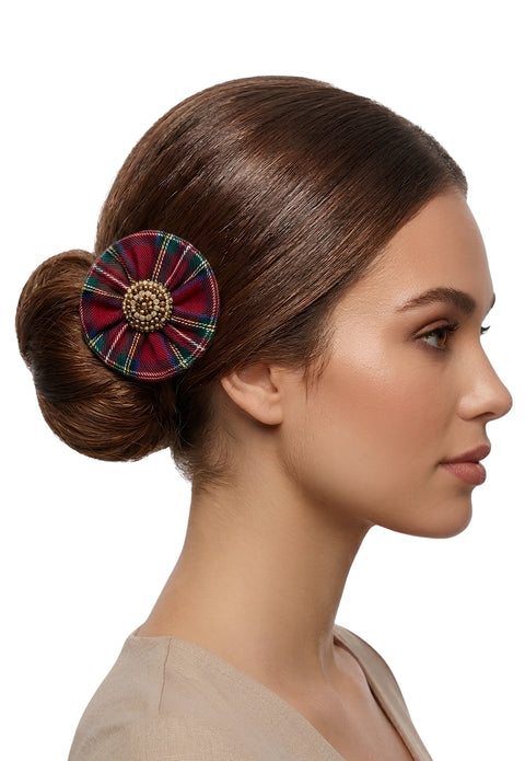 MacLeod Tartan Hairbrooch Clip (Set of two)