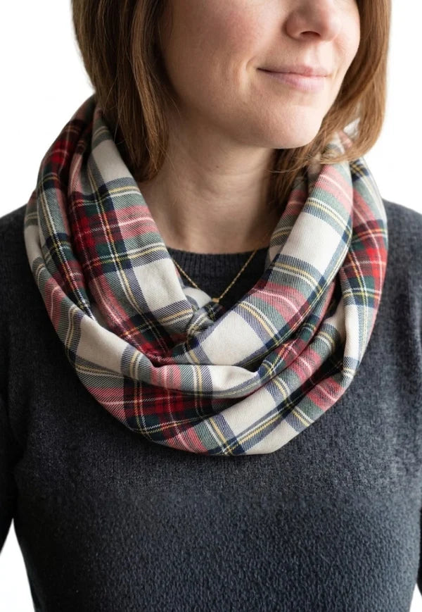 Cameron Tartan Infinity Scarf
