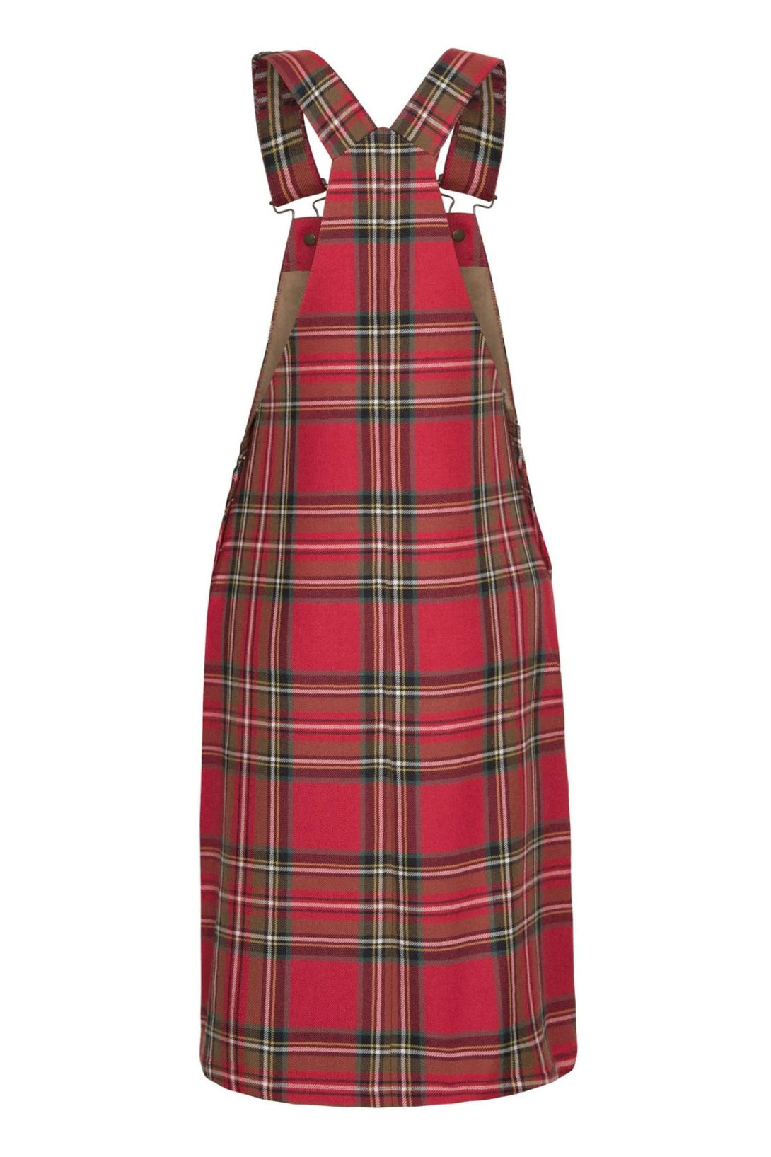 Tartan Ladies Pinafore Dress - back