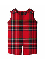 Baby Tartan Romper Suit