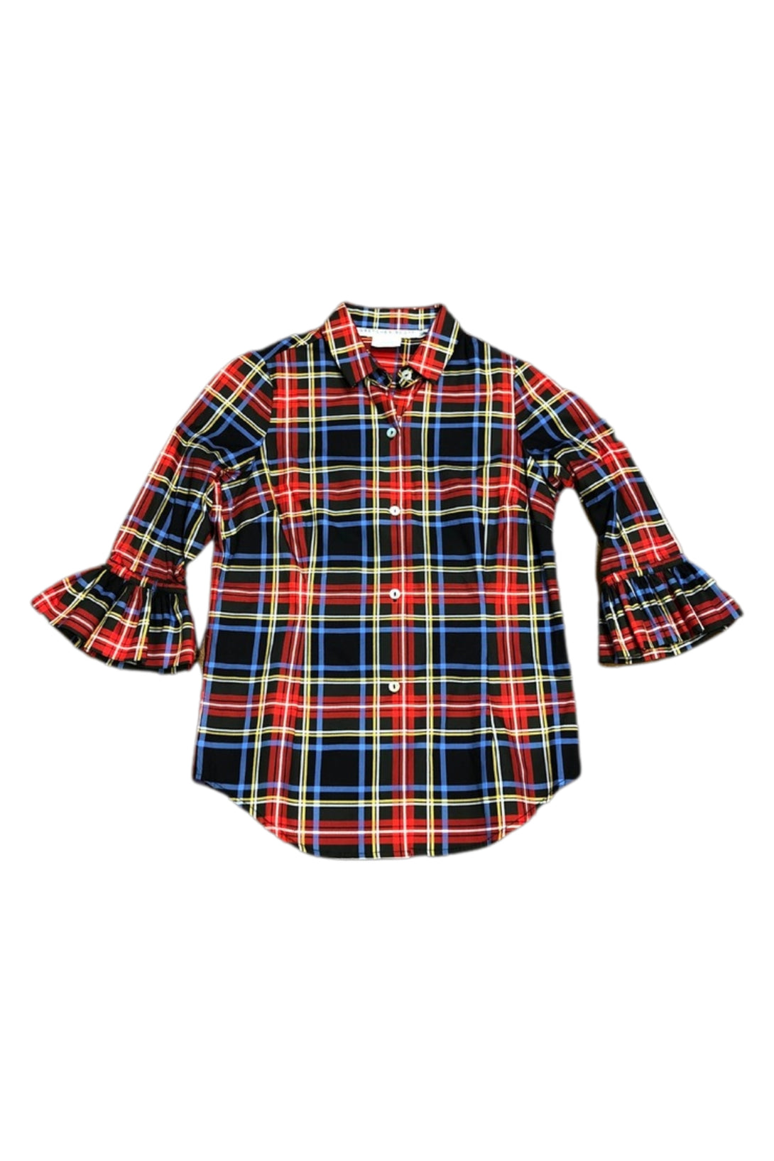 Plaid Scott Priss Blouse