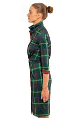 Tartan Scott Twist & Shout Dress -right side