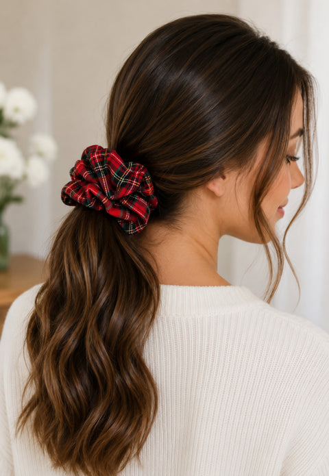 MacKenzie Tartan Scrunchie