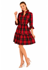 Tartan Teardrop Dress