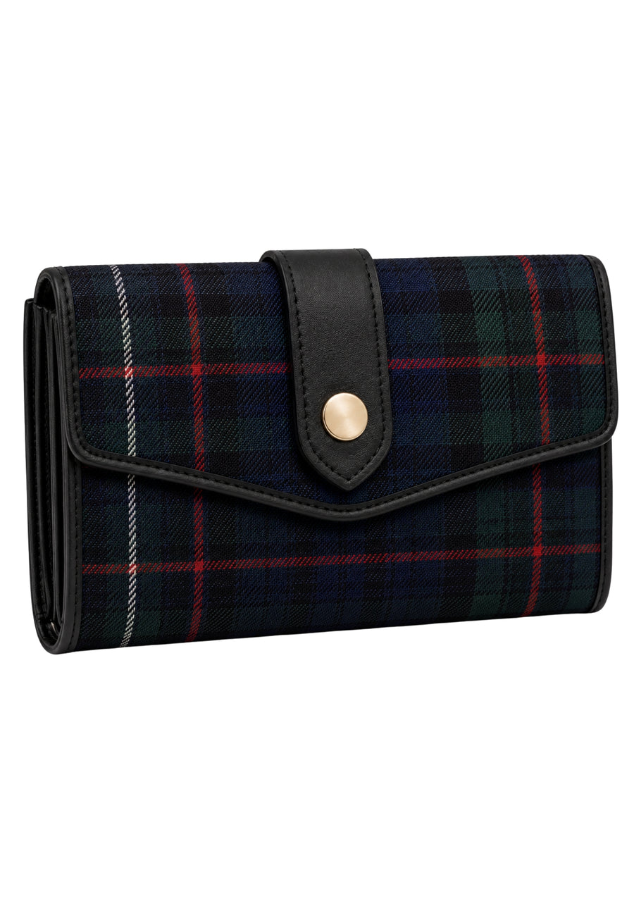 Black Watch Tartan Wallet