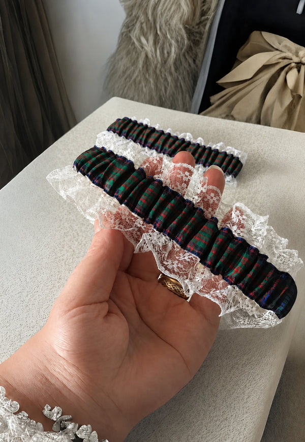 Tartan Wedding Garters