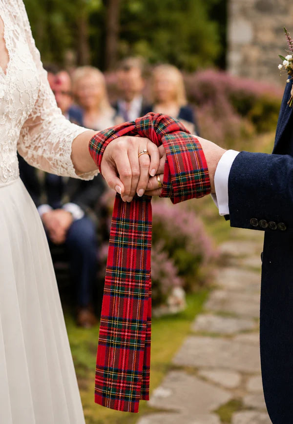 Campbell Tartan Handfasting Ribbon
