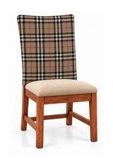 Capuches de chaise en tartan