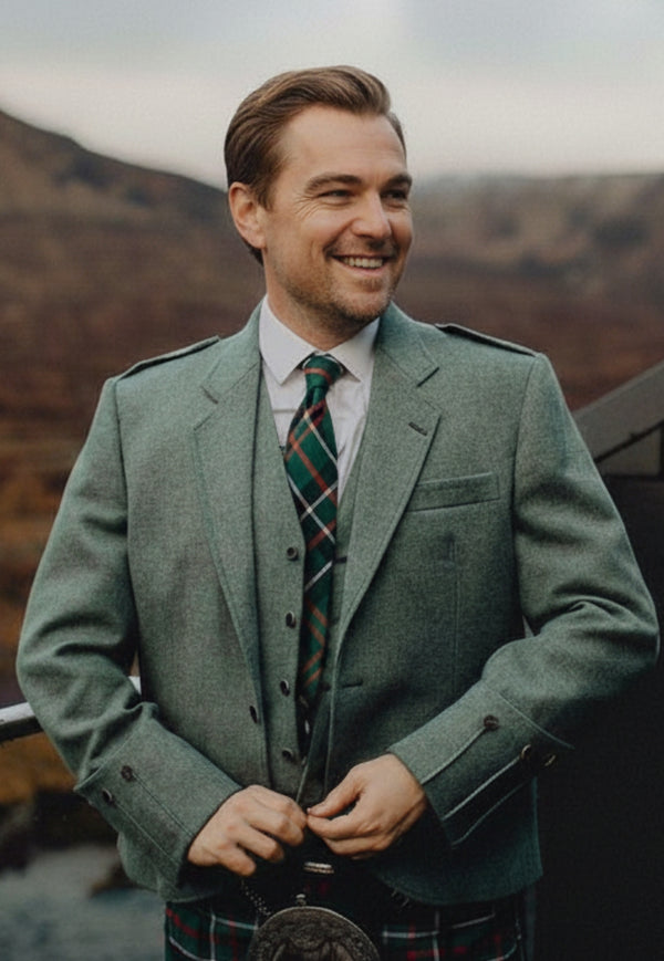 Tartan Narrow Neck Tie