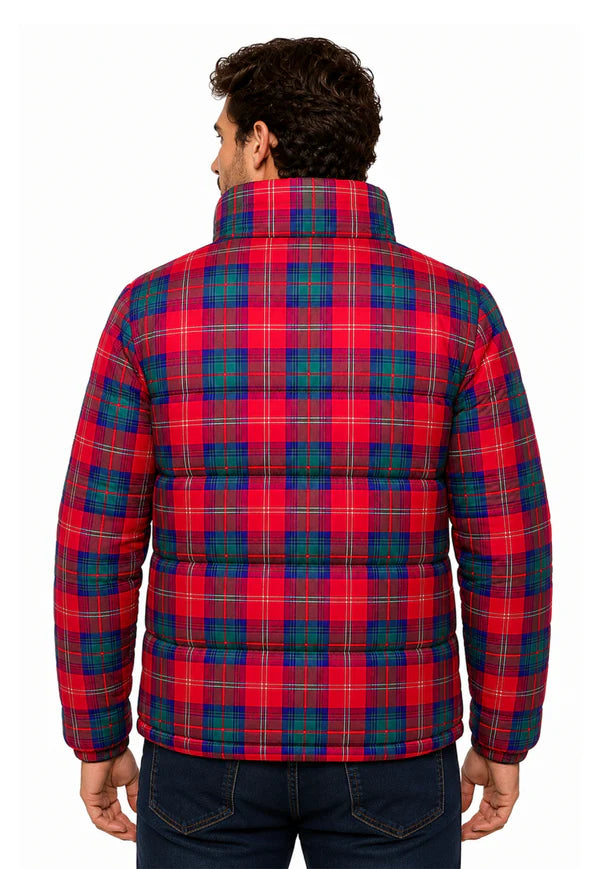 Cameron Tartan Padded Jacket