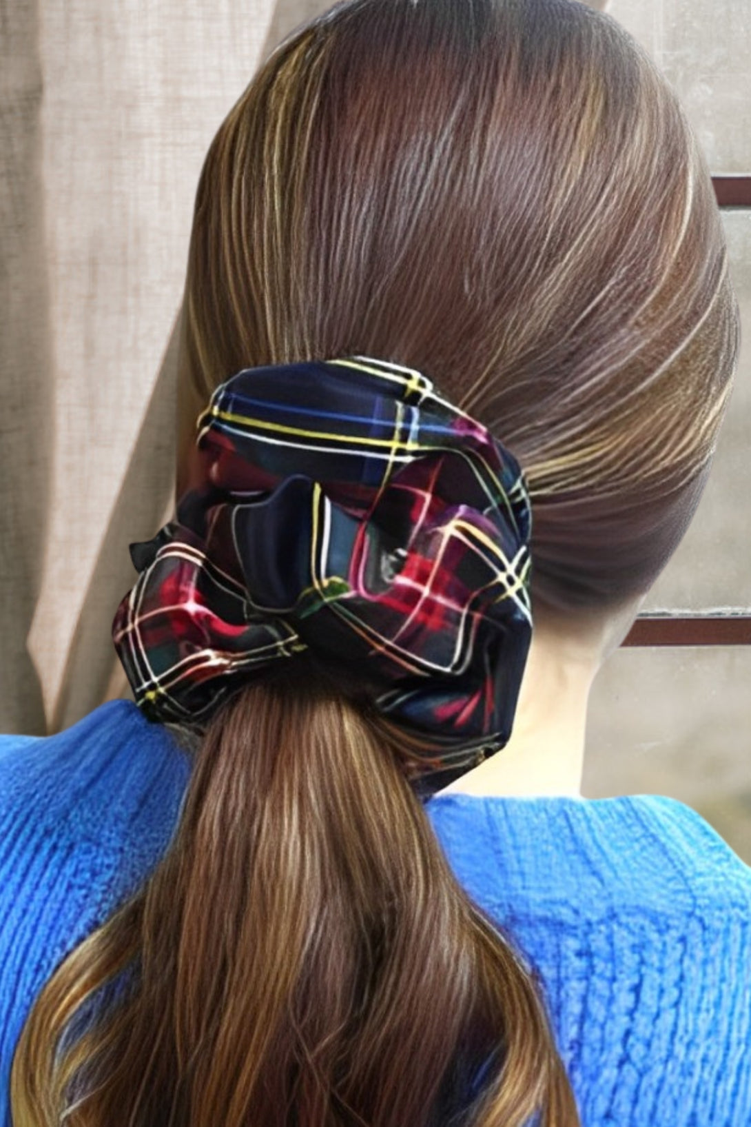 Tartan Scrunchie