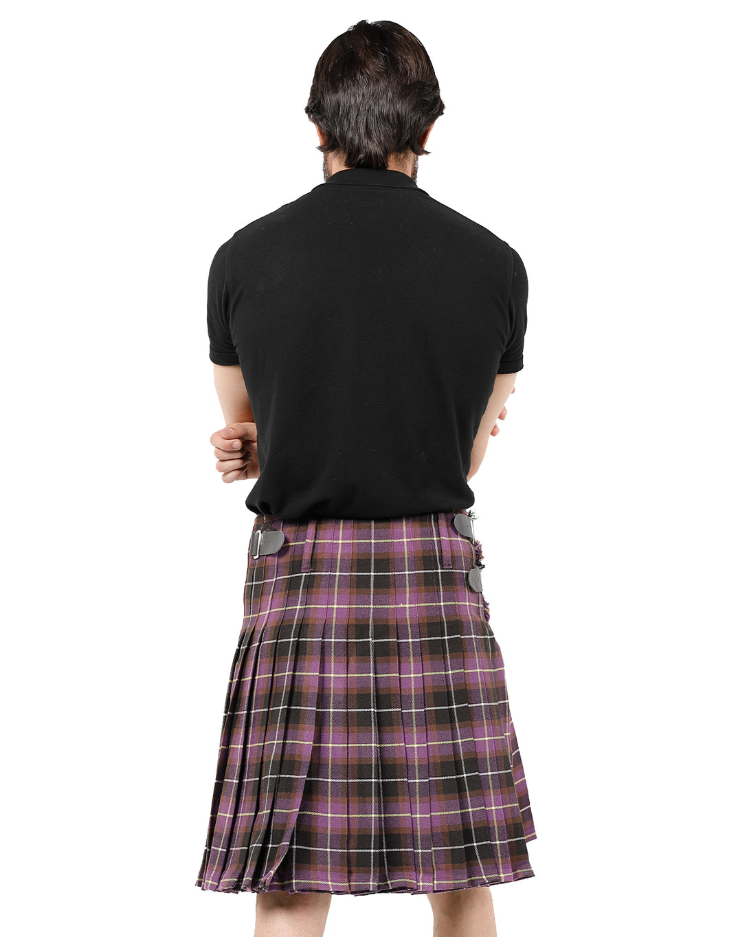 Back look of Teylu Coleman Bespoke kilt