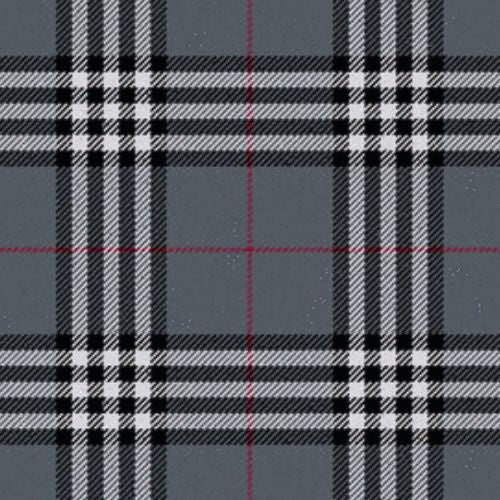 Tiree Grey tartan swatch