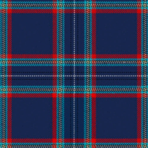 Tom Blue Stewart tartan swatch