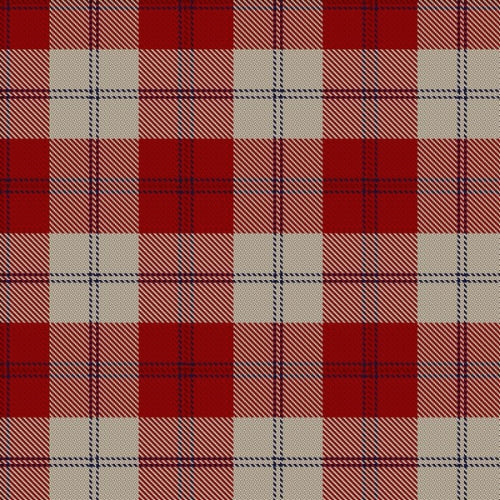 Torridon Cherry tartan swatch
