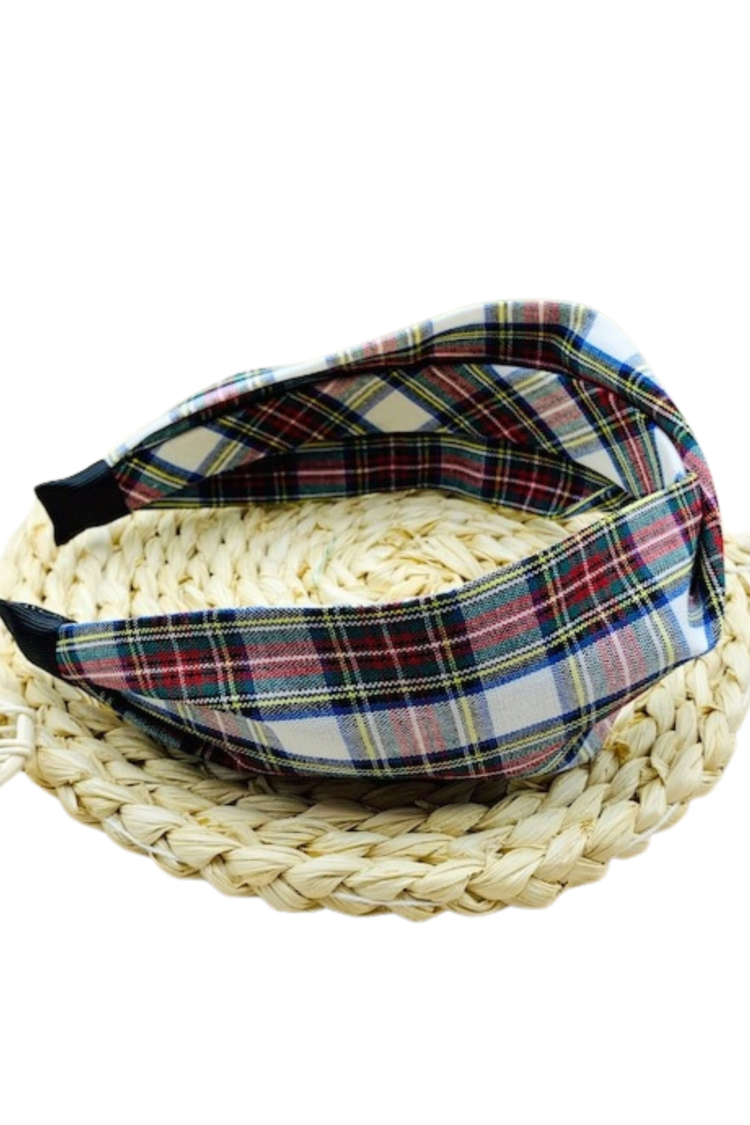 Women's Tartan Twisted Hairband