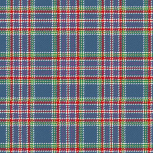 US 7th Cavalry tartan swatch