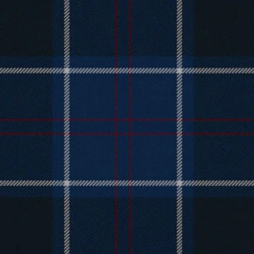US Navy Edzell tartan swatch
