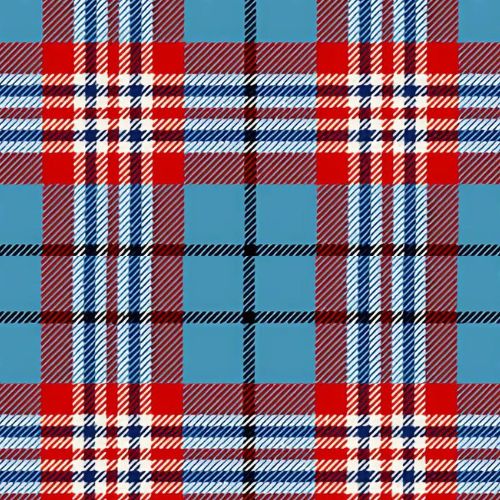 US Postal Service tartan swatch