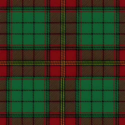 Ulster Red Ancient tartan swatch