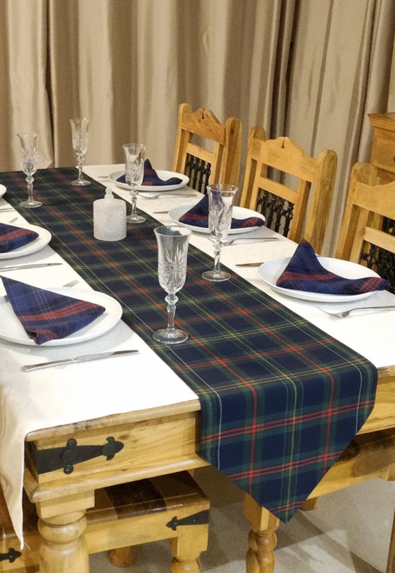 Tartan Table Runner & Napkins