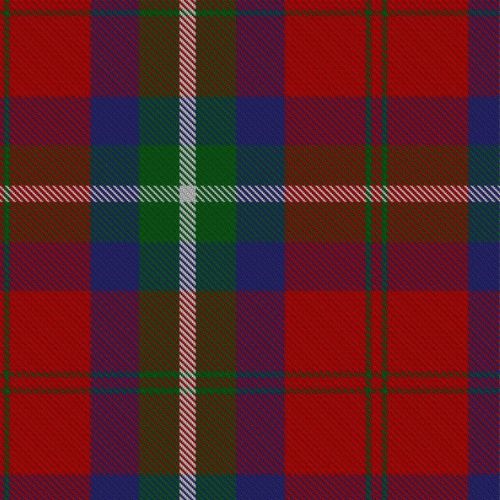 Ruthven tartan swatch