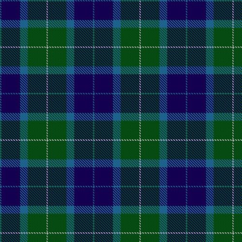 Wallace Blue Tartan swatch