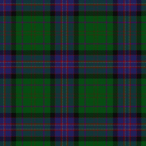 West Highland Way tartan swatch