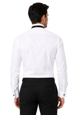 Wing Collar Tuxedo Shirt