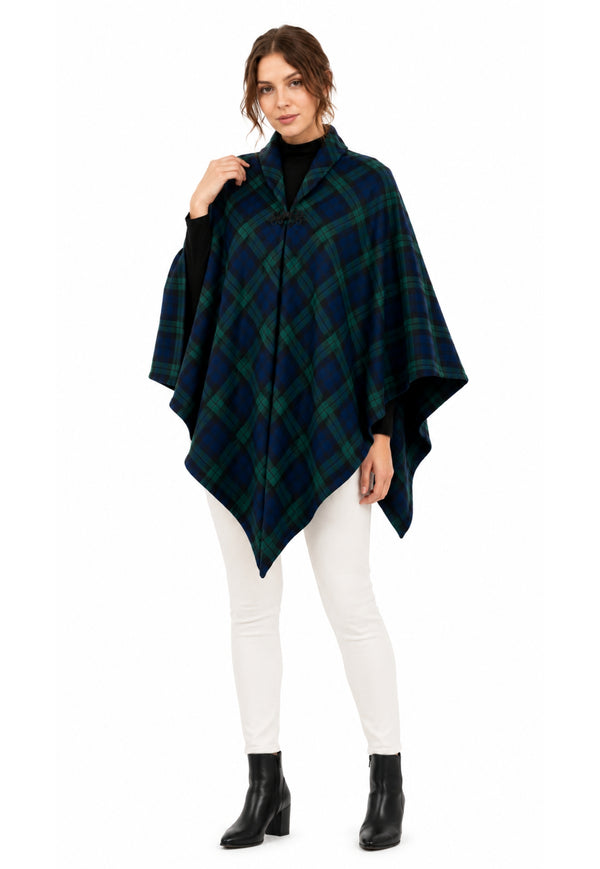 Women's Tartan Cape