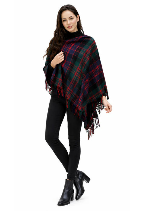 Bruce Tartan Poncho