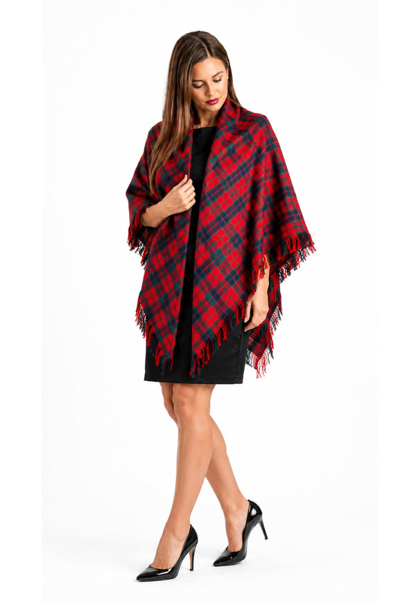 Women's Tartan Shawl