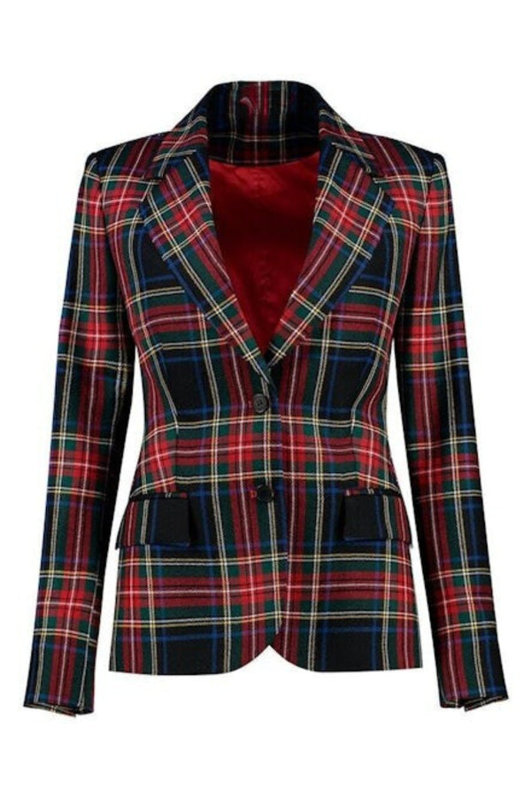 Button Fastening Womens Jacket