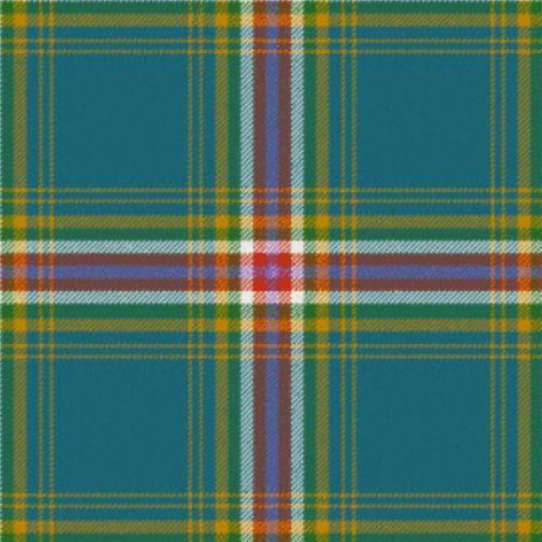 Yukon Territory ancient tartan swatch