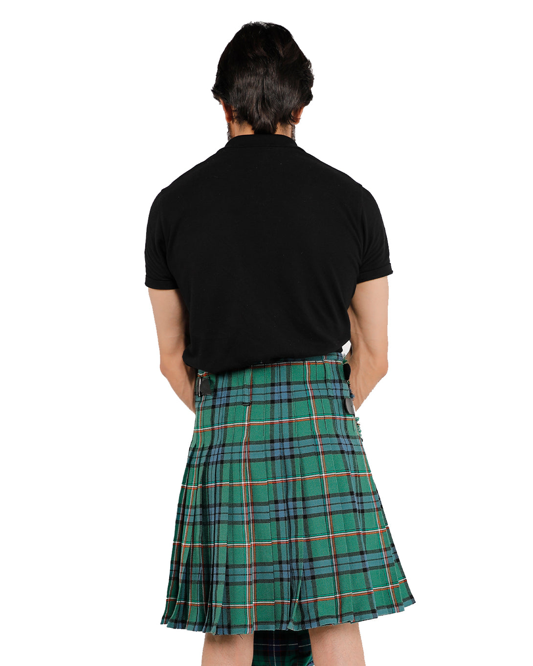 Back look of Irish Diaspora Bespoke kilt