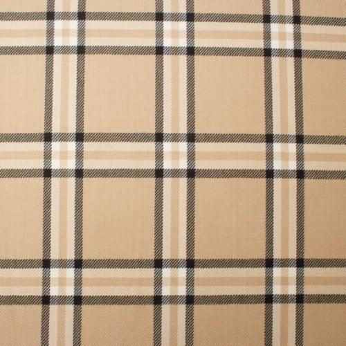Beige tartan swatch