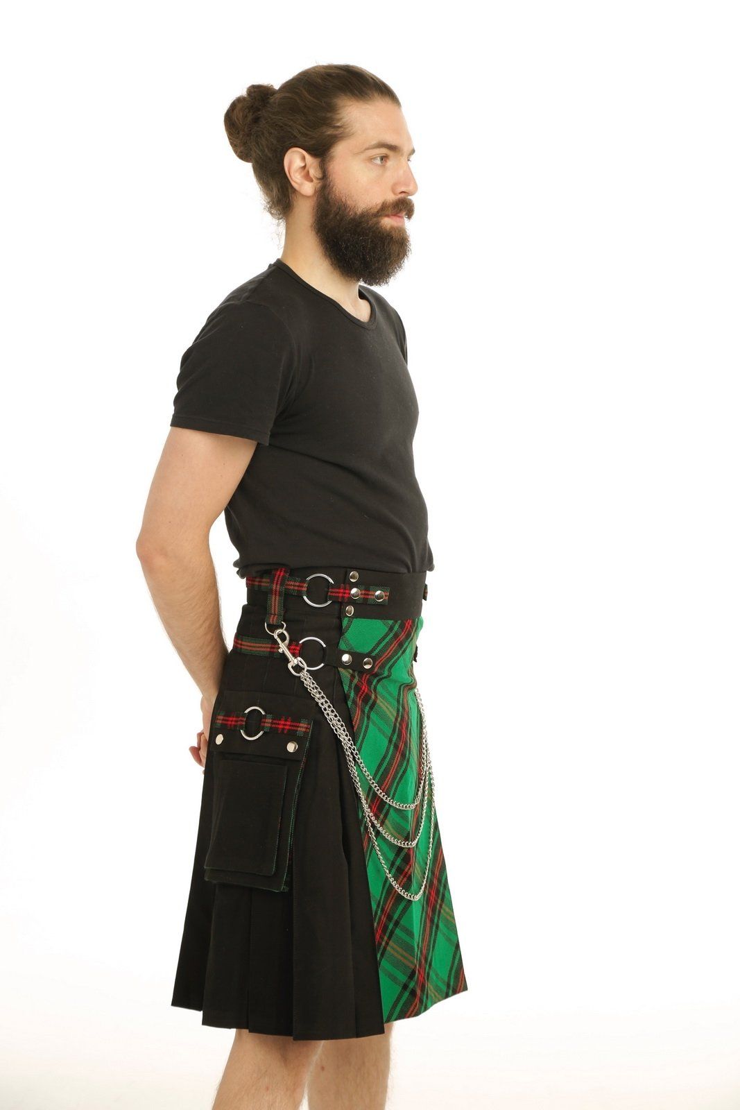 Highland Rebel Hybrid Kilt - Right Side View