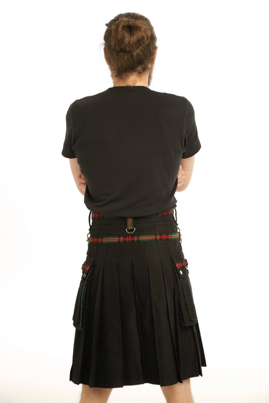Highland Rebel Hybrid Kilt- Back Side View