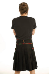 Highland Rebel Hybrid Kilt- Back Side View