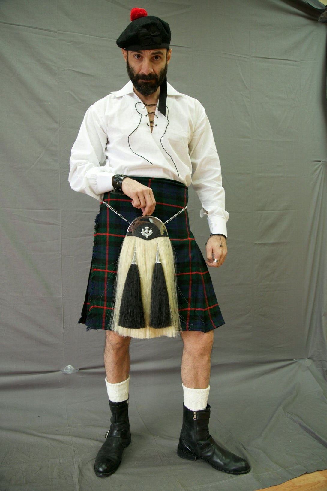 Barclay Hunting Tartan kilt and outfit