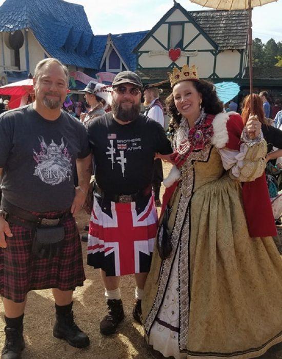 Union jack flag kilt