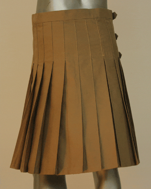 Brutal Grace Kilt For Active Men - Back Side View