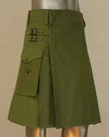 Casual Kilt For Every Men In Green