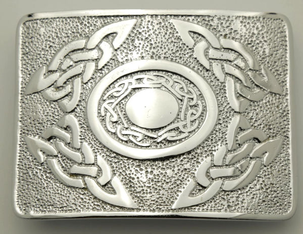 Celtic Oval Kilt Belt Buckle