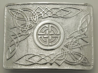 Boucle de ceinture de kilt tourbillon celtique